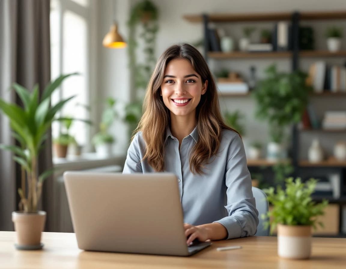 Professional English teacher ready for online lesson